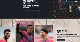 FUT Web App FIFA 23