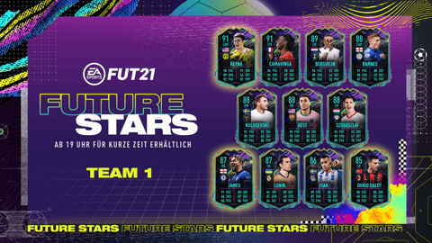 FUT21 Future Stars Squad 16x9