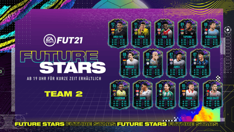 FUT21 Future Stars Squad 16x9
