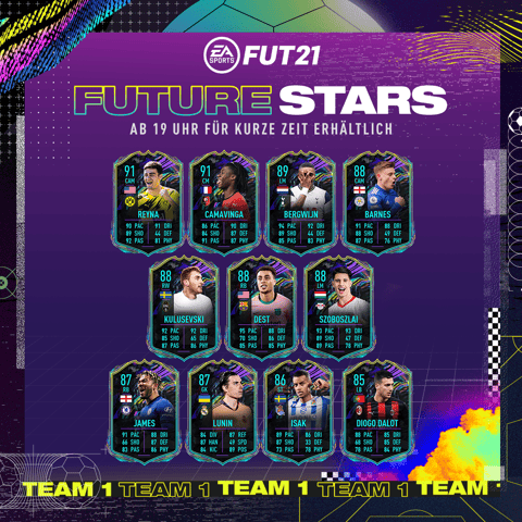 FUT21 Future Stars Squad 1x1