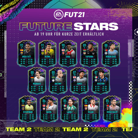 FUT21 Future Stars Squad 1x1