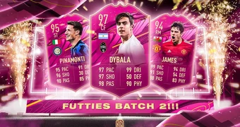 FUTTIES Dybala James Pinamonti