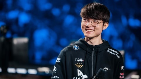 S. Korean pro gamer Faker enters Hangzhou