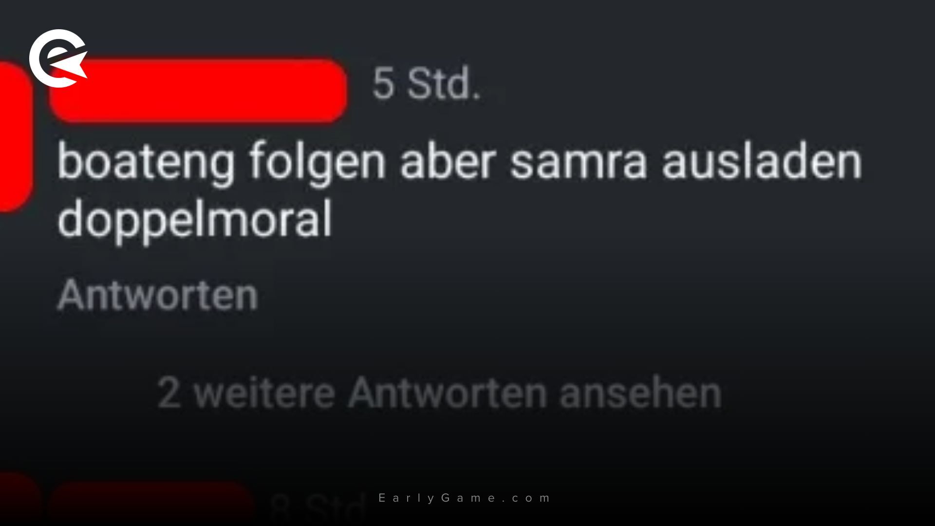 Fan Reaktion Samra Kroos