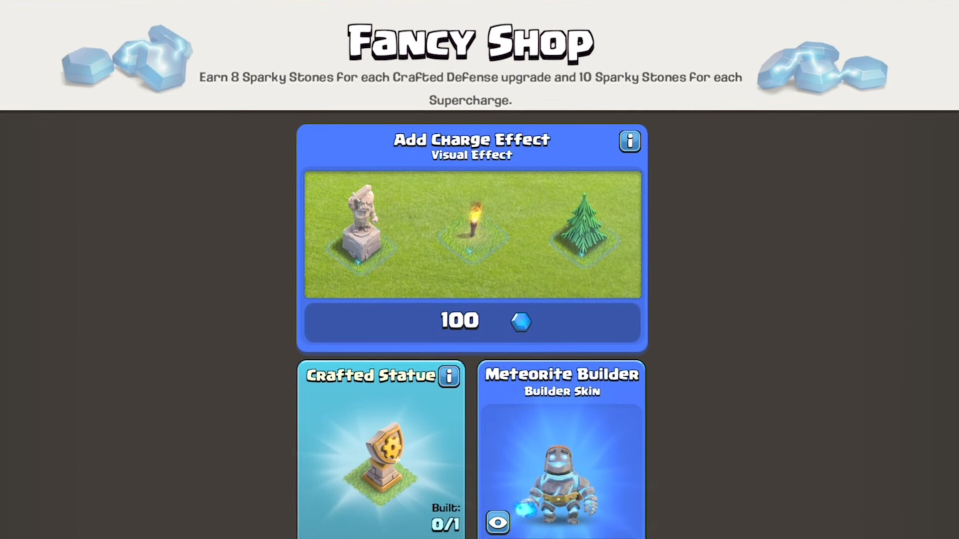 Fancy Shop Clash of Clans