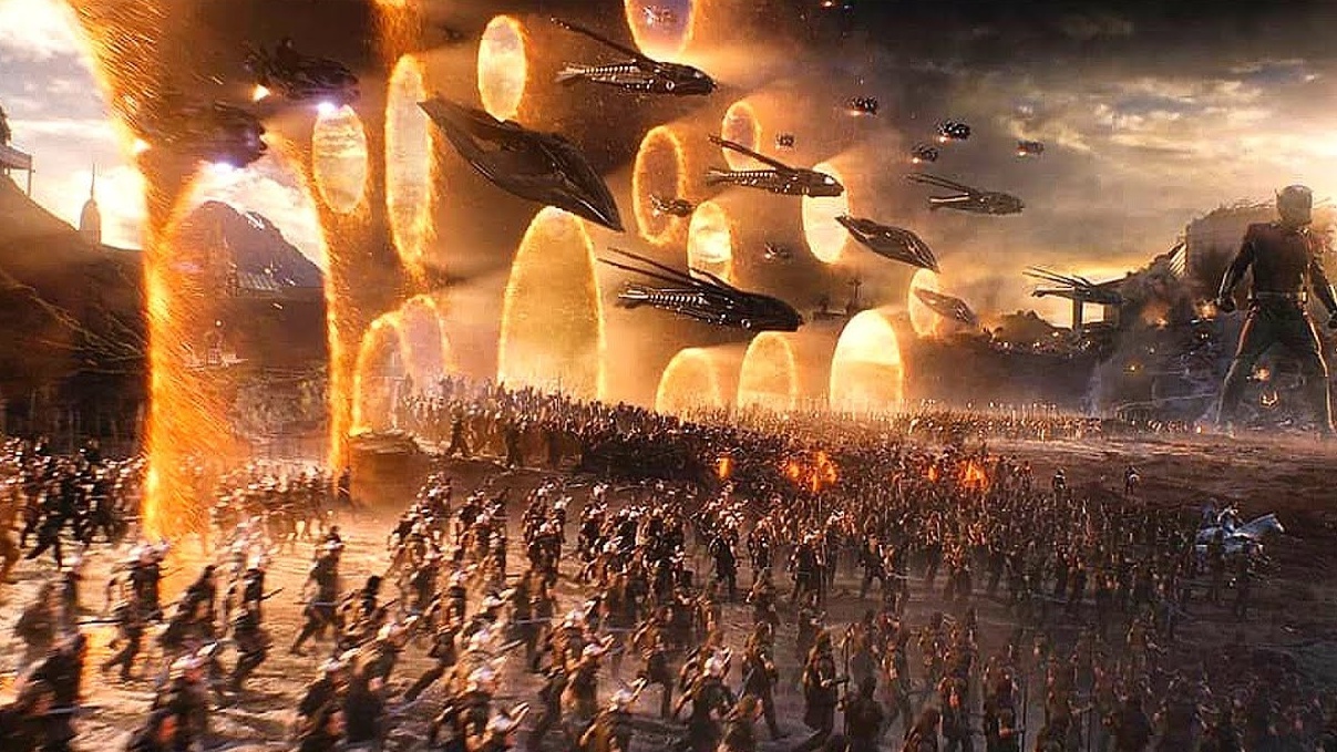 Final Battle Avengers Endgame 2019 cropped processed by imagy