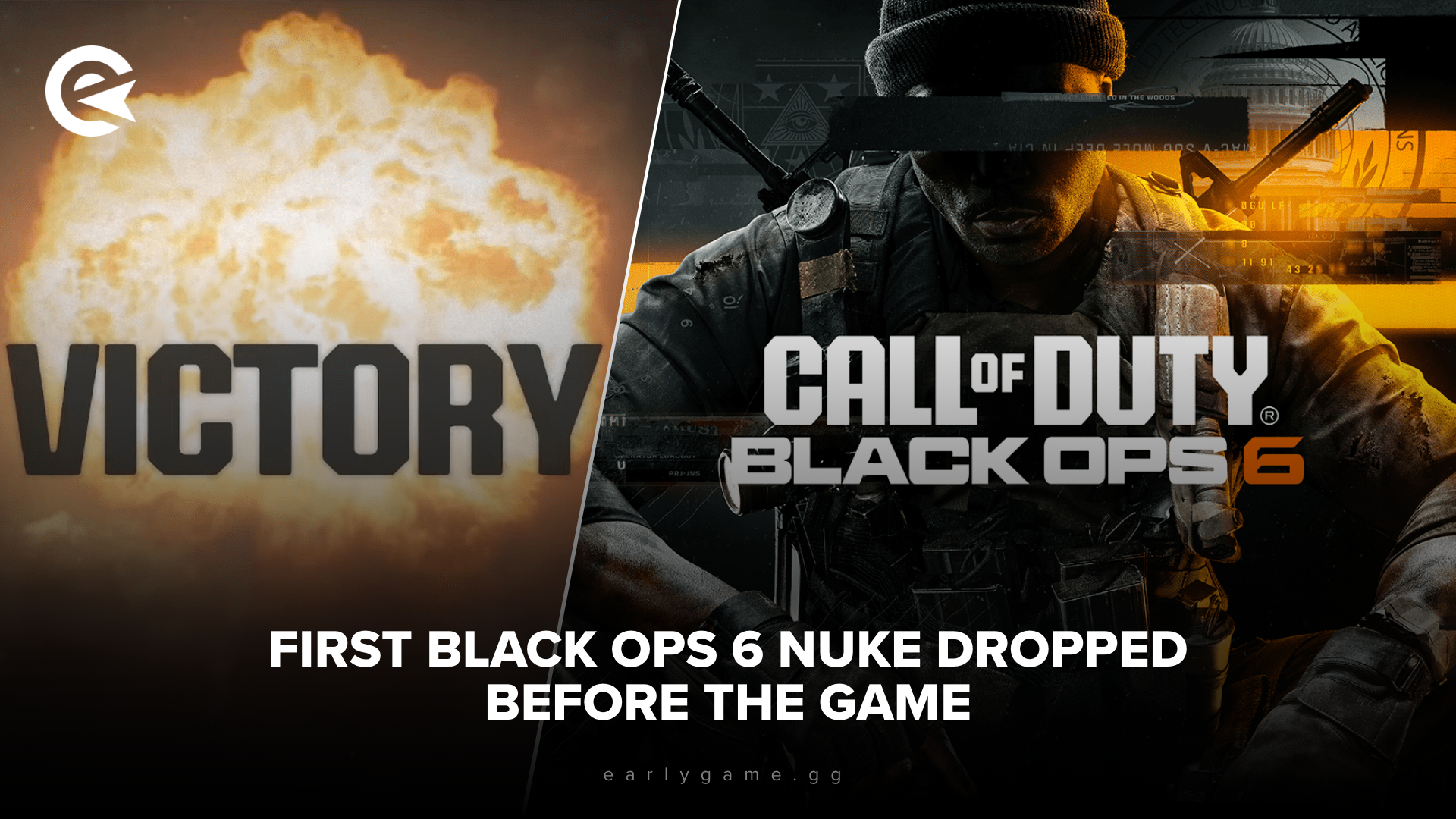 Первая Nuke для Black Ops 6 вышла еще до выхода игры