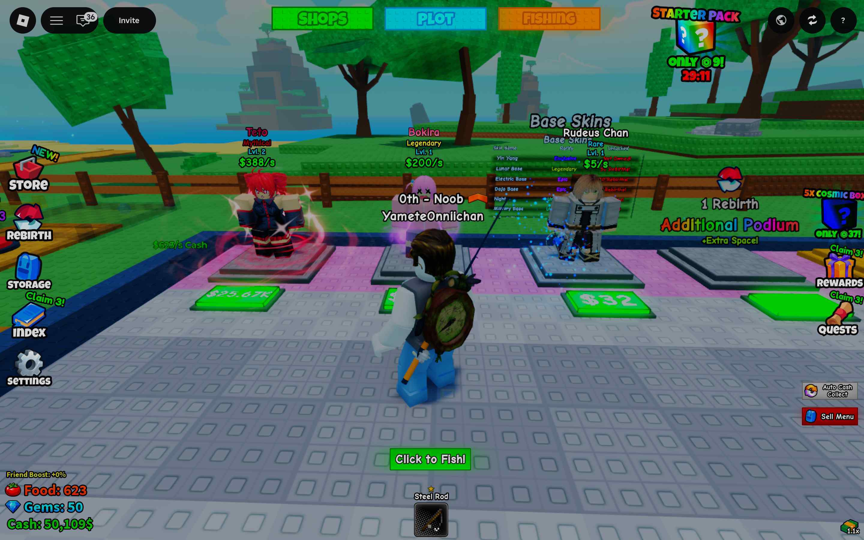 Fish an Anime RNG active codes