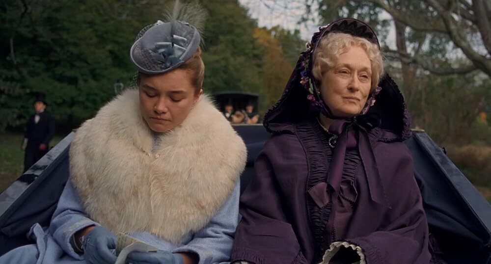Florence Pugh and Meryl Streep