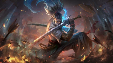 Forseen Yasuo skin splash