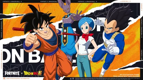 Fortnite Dragon Ball Crossover