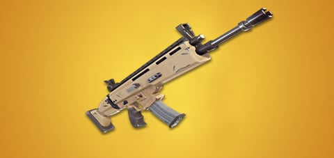 Fortnite Epic Games top guns Battle Royale Assault Rifle