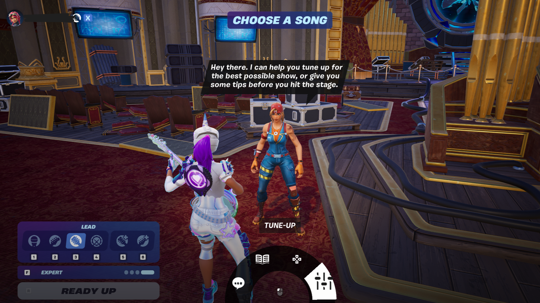 Fortnite Festival calibration