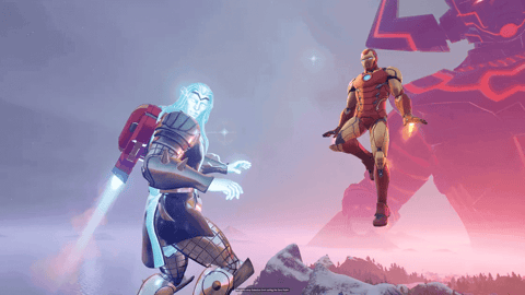 Fortnite Galactus Event Iron Man Thor 2