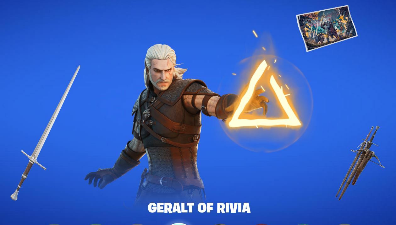 Fortnite Geralt of Rivia
