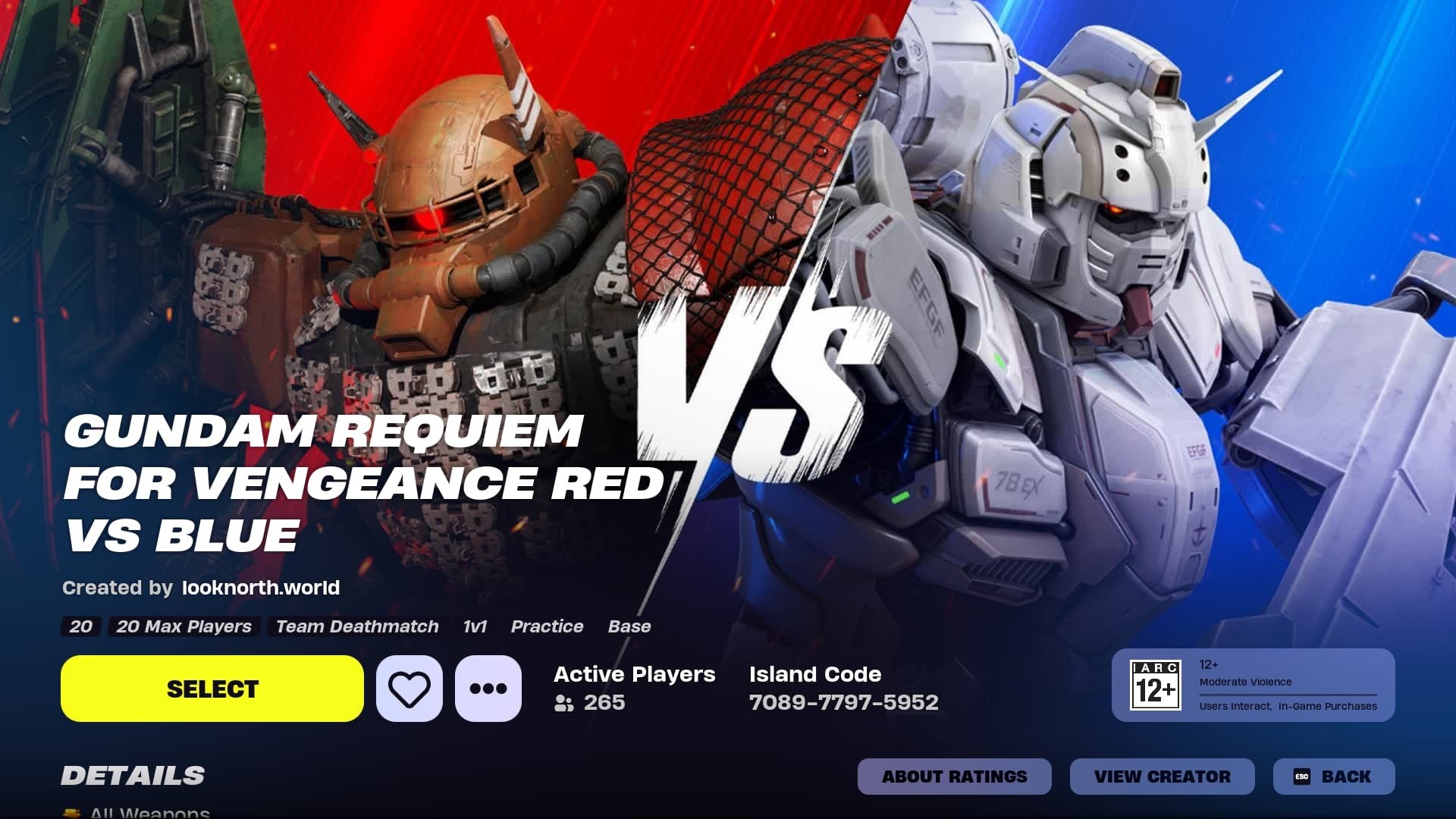 Fortnite Gundam Mode