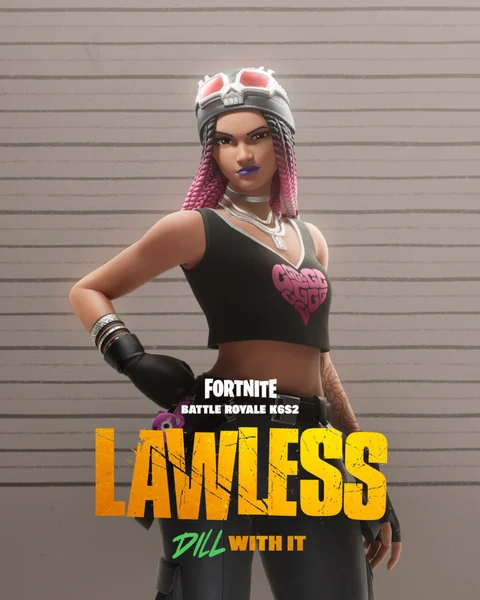 Fortnite Lawless Skull Hat