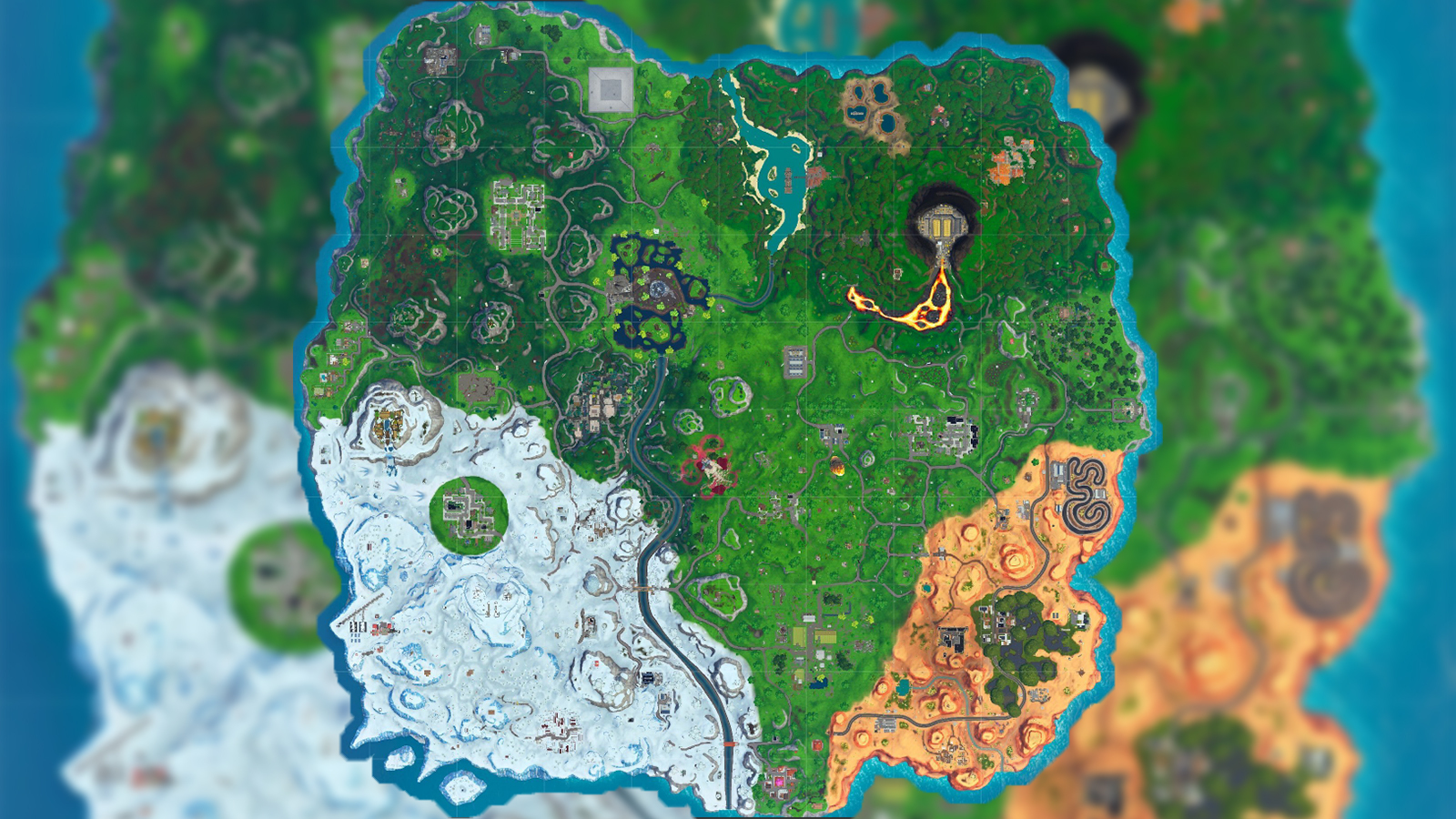 Fortnite Map X