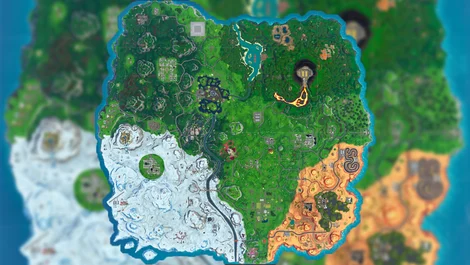 Fortnite Map X