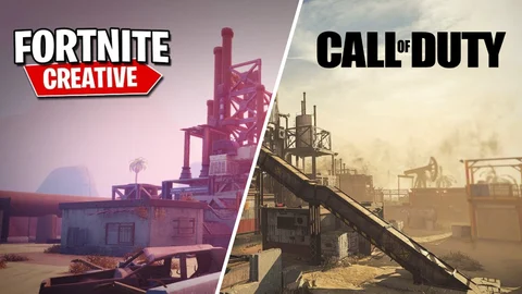 Fortnite Maps In Call of Duty