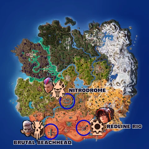 Fortnite Medallion Locations