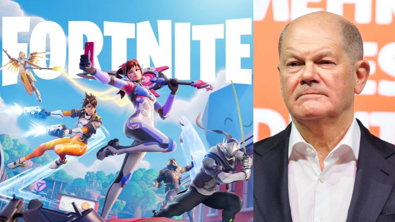 Fortnite Olaf Scholz