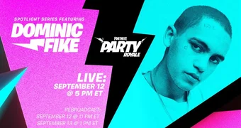 Fortnite Party Royal Spotlight Konzert Dominic Fike