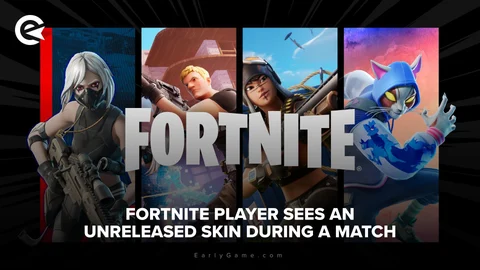 Fortnite Player Sees An Unreleased Skin During A Match