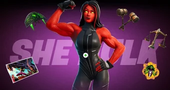 Fortnite Red She Hulk