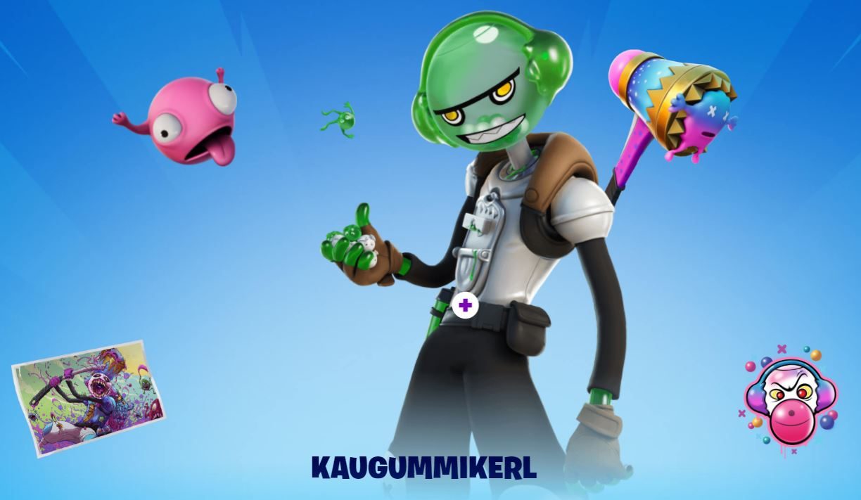 Fortnite Skin Kaugummikerl