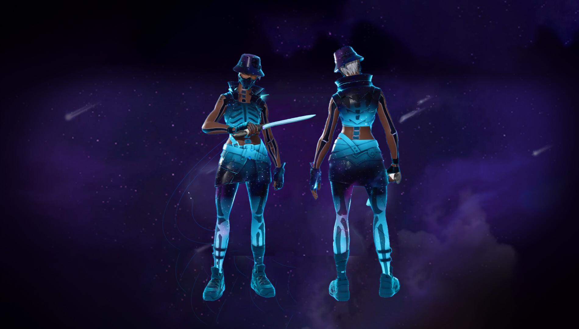 Fortnite Skull Scout Cosmic Skin