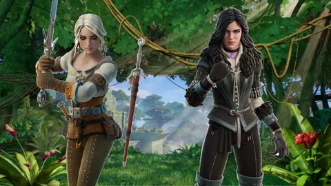 Fortnite Le Sorceleur Ciri Yennefer