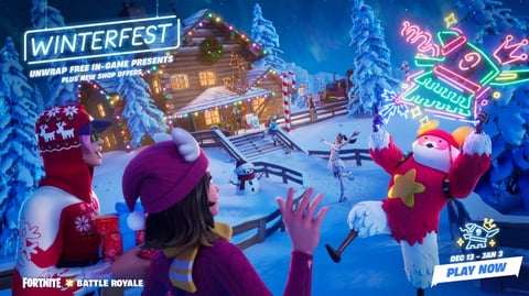 COMO ABRIR LOS REGALOS DE NAVIDAD EN FORTNITE CAPITULO 4 TEMPORADA 1 -  REGALOS FESTIVAL DE INVIERNO 