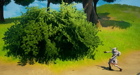 Fortnite bush camping