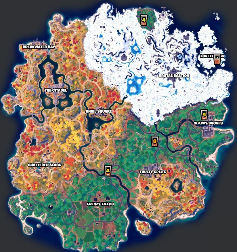 Fortnite chapter 4 gas station