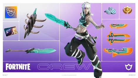 Fortnite crew dahlia