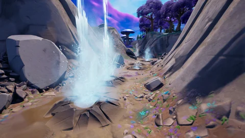 Fortnite geysir locations