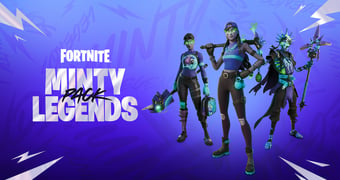 Fortnite minty legends pack