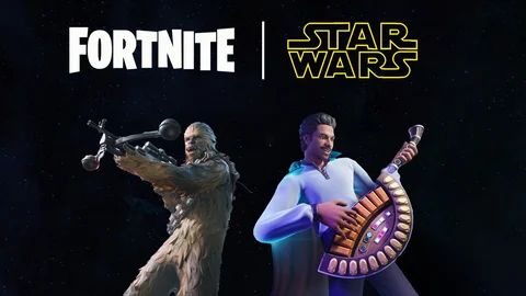 Fortnite x Star Wars x chewbacca