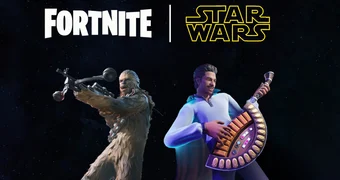 Fortnite x Star Wars x chewbacca