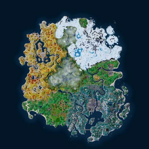 Fortnite Chapter4 Season3 Map
