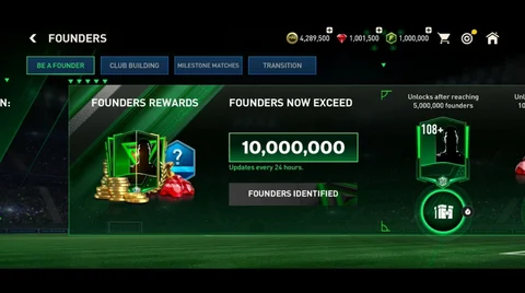 FIFA Mobile celebrates 50 million Founders, offers Pioneer player for free