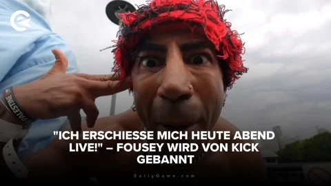 Fousey von Kick gebannt