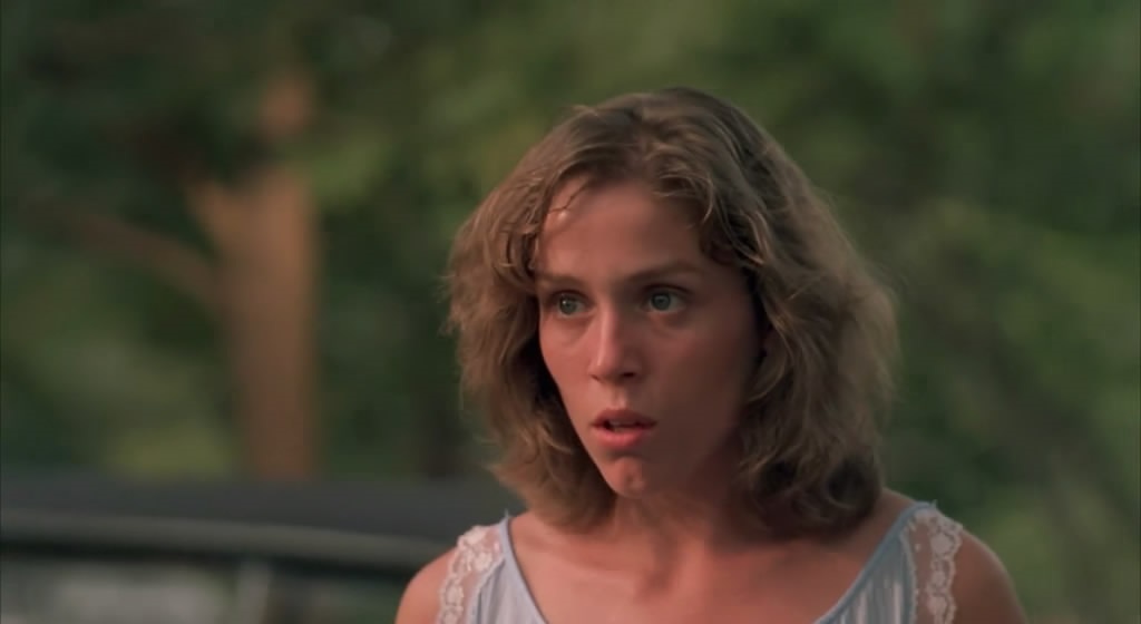 Frances Mc Dormand in Blood Simple