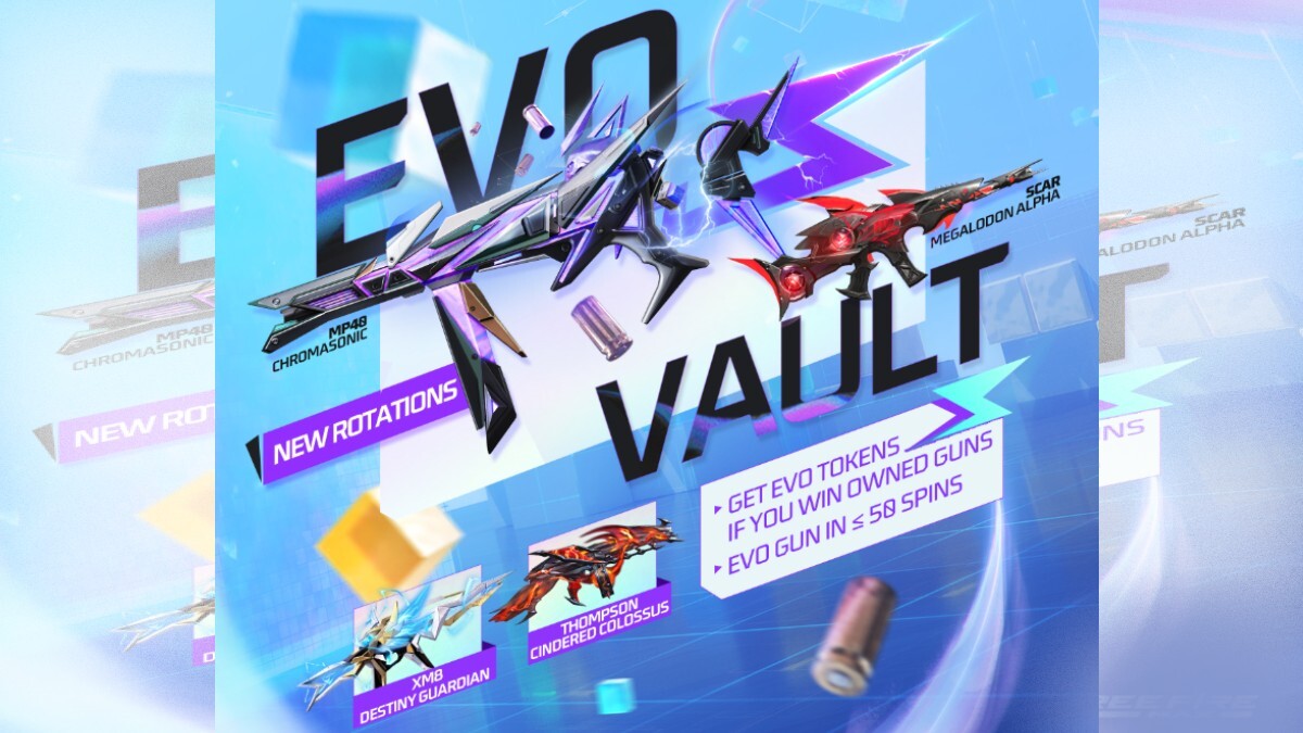 Free Fire January 2025 Evo Vault Update