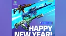 Free Fire MAX Happy New Year 2025 Gift