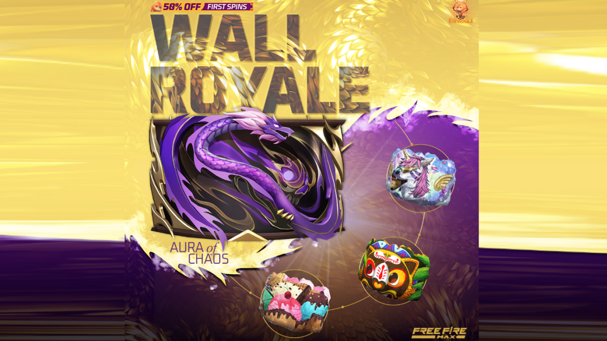 Free Fire Wall Royale Event for Diwali