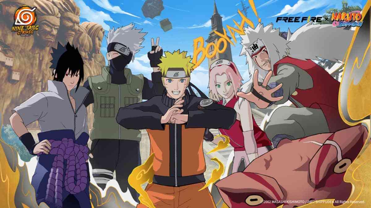 Free Fire x Naruto 2025