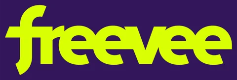 Freevee logo background purple svg