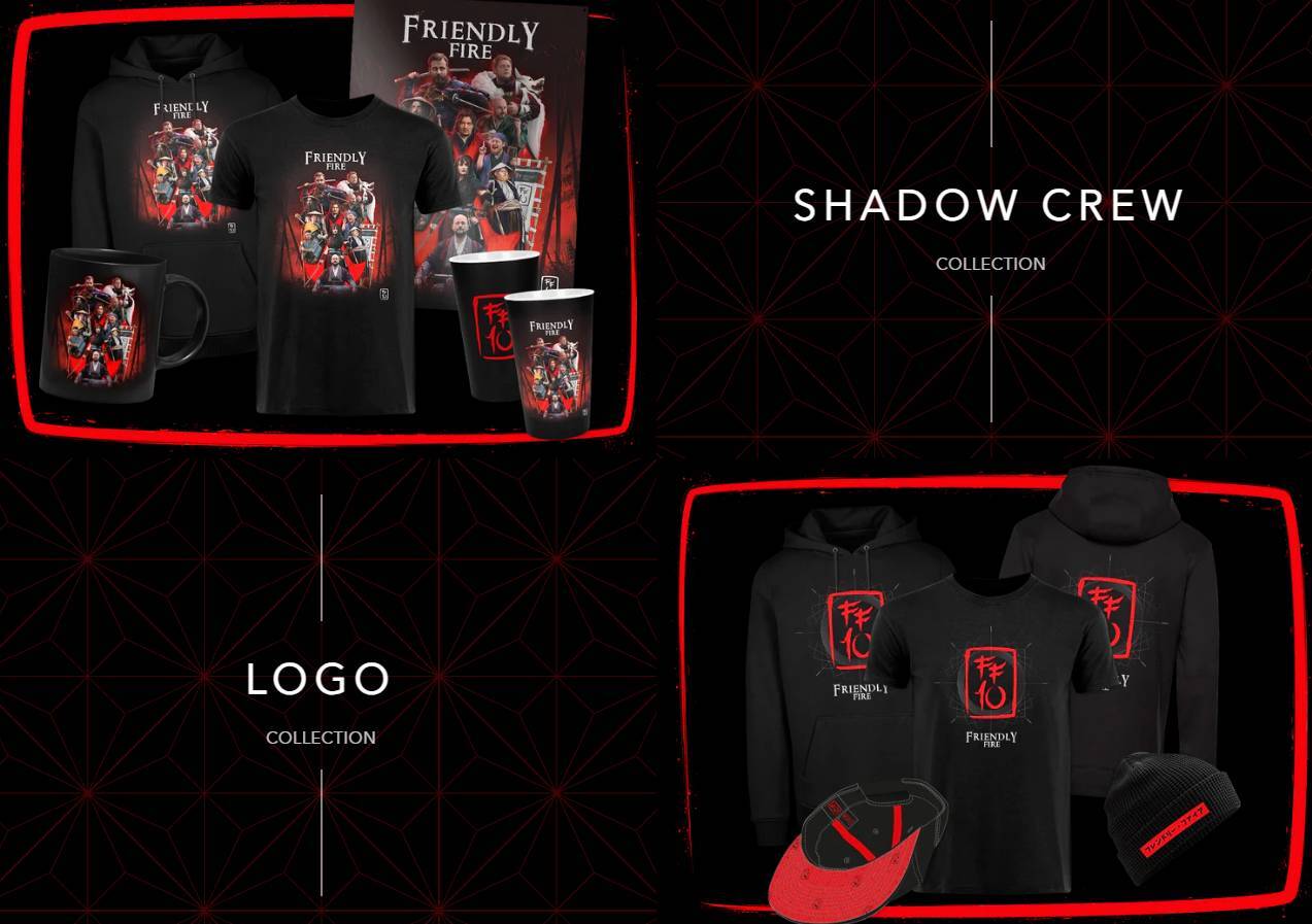 Friendly Fire Merch
